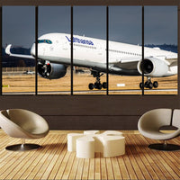 Thumbnail for Lufthansa's A350 Printed Canvas Prints (5 Pieces) Aviation Shop 