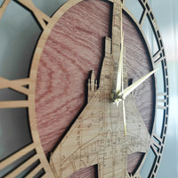 Thumbnail for Super Cool Fighter Jet Designed Wooden Wall Clocks