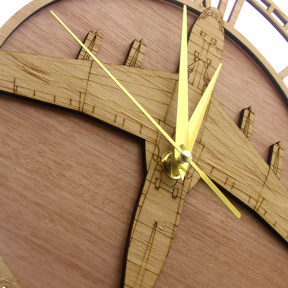 C-141 Starlifter Designed Wooden Wall Clocks