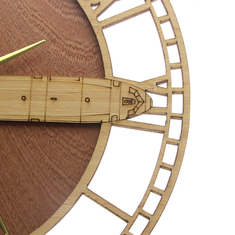 KC-10 Extender Designed Wooden Wall Clocks