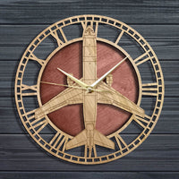 Thumbnail for KC-10 Extender Designed Wooden Wall Clocks
