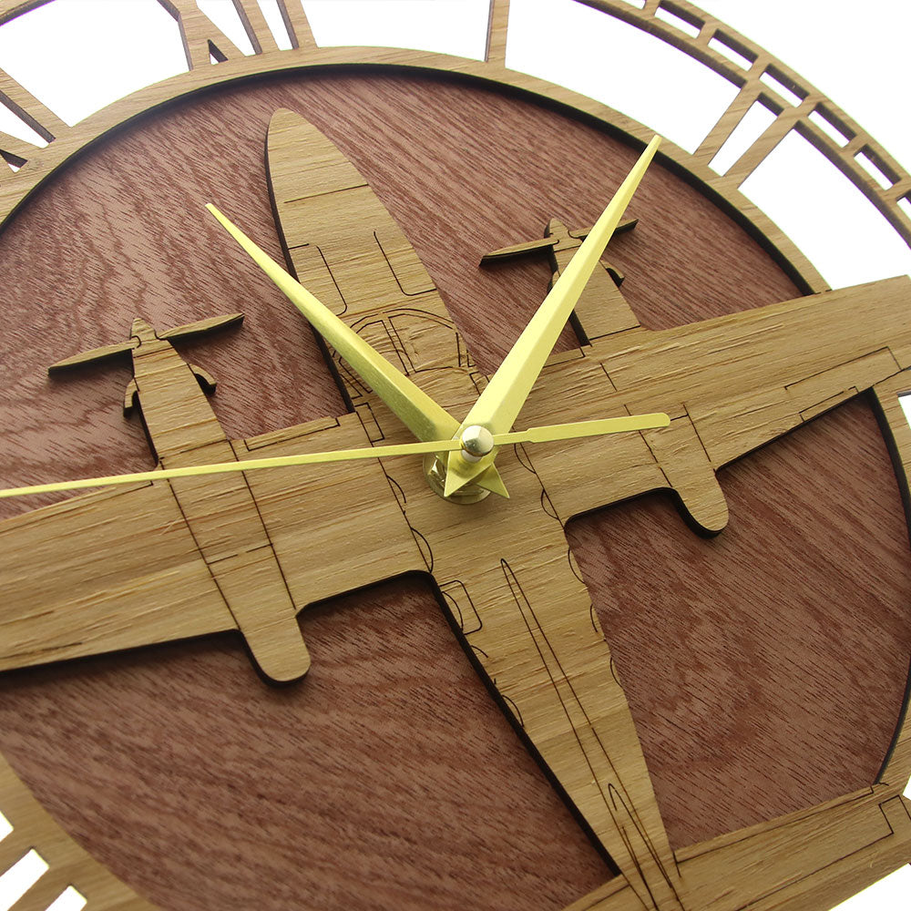 Cessna 425 Conquest I Designed Wooden Wall Clocks