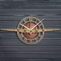 Thumbnail for Boeing B-17 Flying Fortress Designed Wooden Wall Clocks