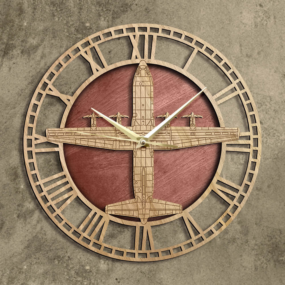 Customisable Super Military Aircraft 2 Wall Clock - view 12