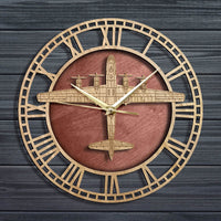 Thumbnail for Boeing B-29 Superfortress Designed Wooden Wall Clocks