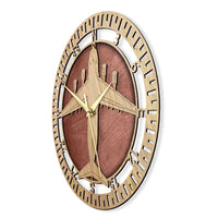 Thumbnail for Boeing C-17 Globemaster Designed Wooden Wall Clocks