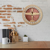 Thumbnail for 1st Flying Training Squadron T-6 Texan II Designed Wooden Wall Clocks