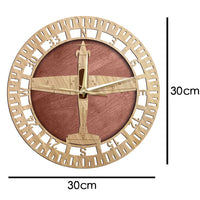 Thumbnail for 1st Flying Training Squadron T-6 Texan II Designed Wooden Wall Clocks