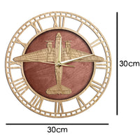 Thumbnail for C-47 Skytrain Designed Wooden Wall Clocks