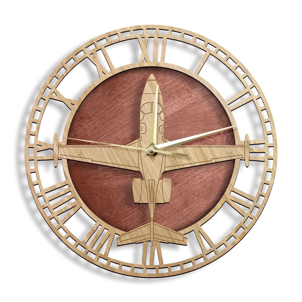 Eclipse 500/550 Designed Wooden Wall Clocks