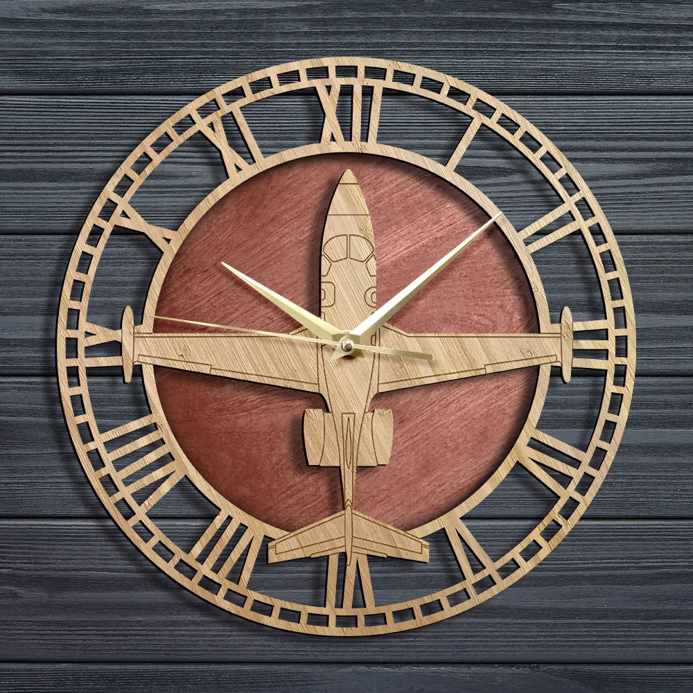 Eclipse 500/550 Designed Wooden Wall Clocks