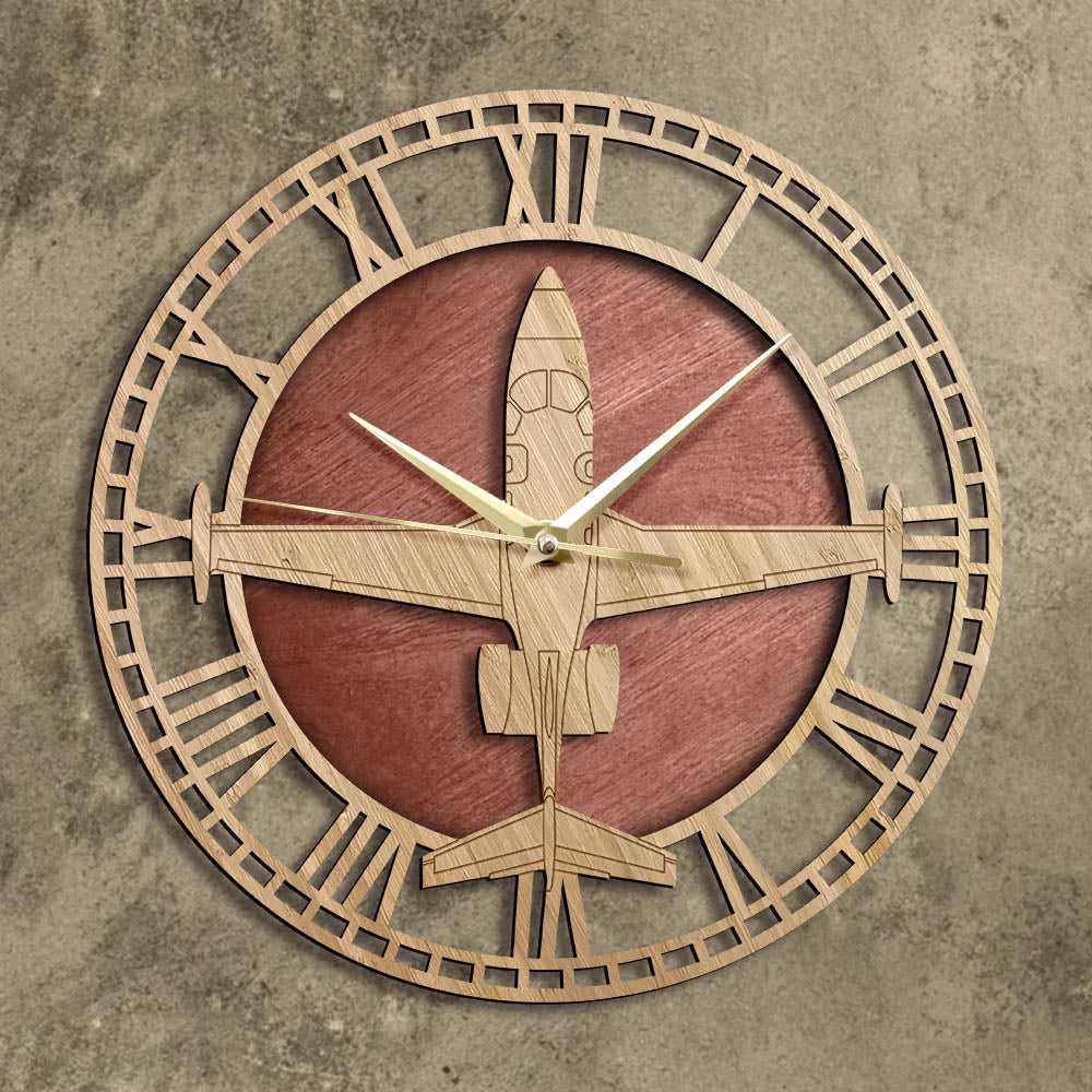 Eclipse 500/550 Designed Wooden Wall Clocks