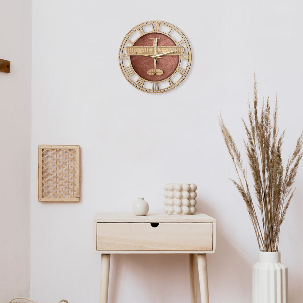 Carbon Cub Designed Wooden Wall Clocks
