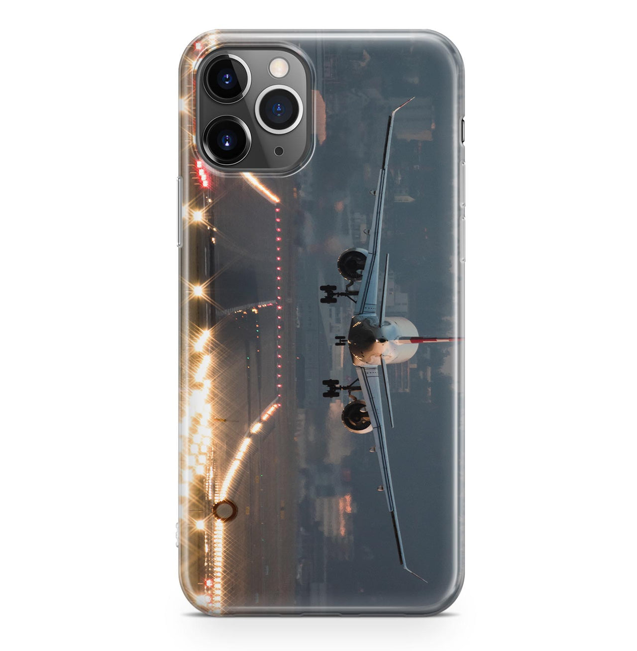 Magnificent Airplane Landing Designed iPhone Cases