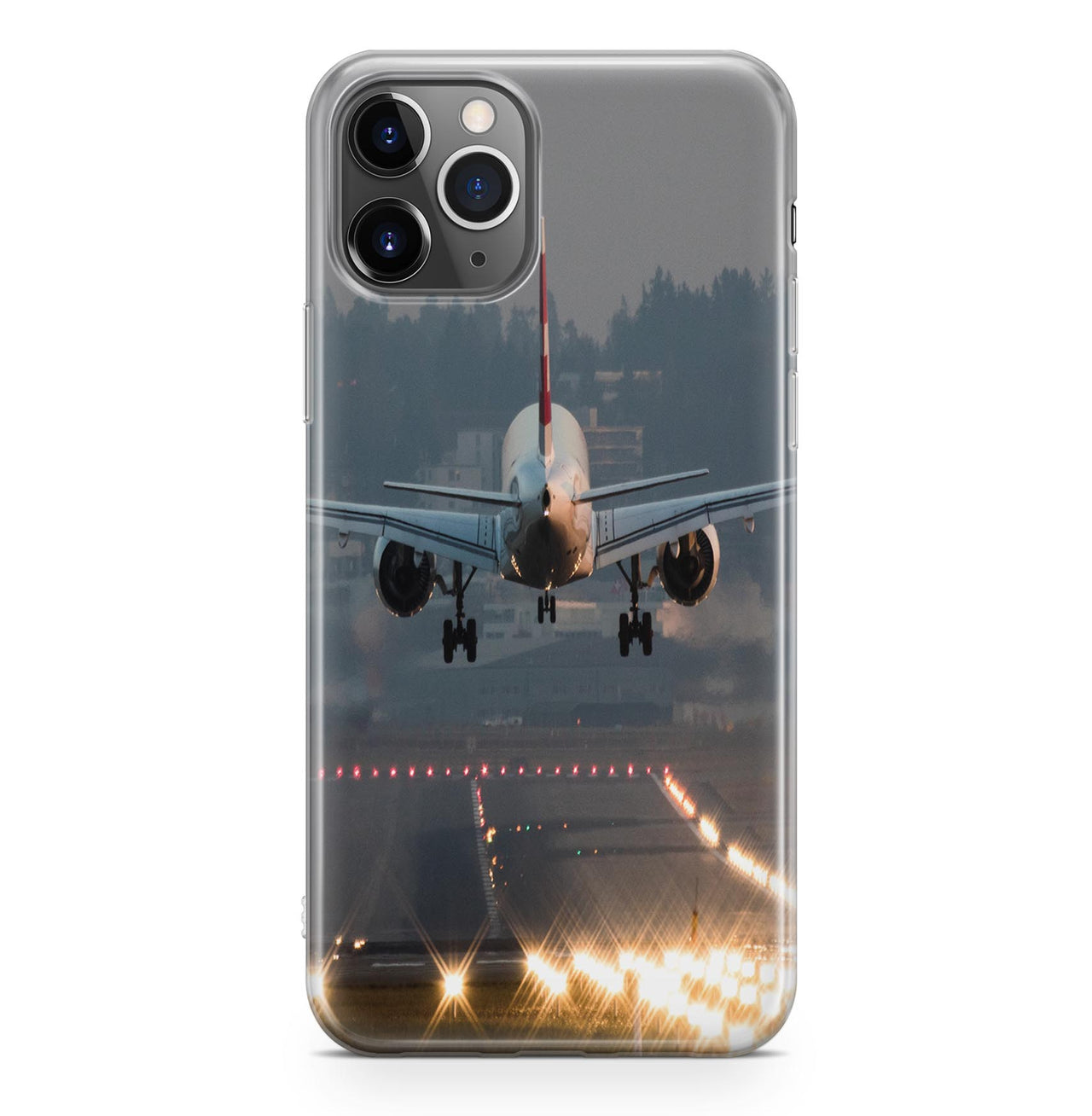 Magnificent Airplane Landing Designed iPhone Cases