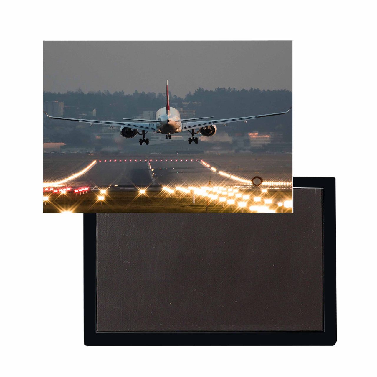 Magnificent Airplane Landing Printed Designed Magnets