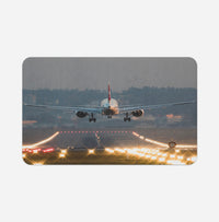 Thumbnail for Magnificent Airplane Landing Printed Designed Bath Mats