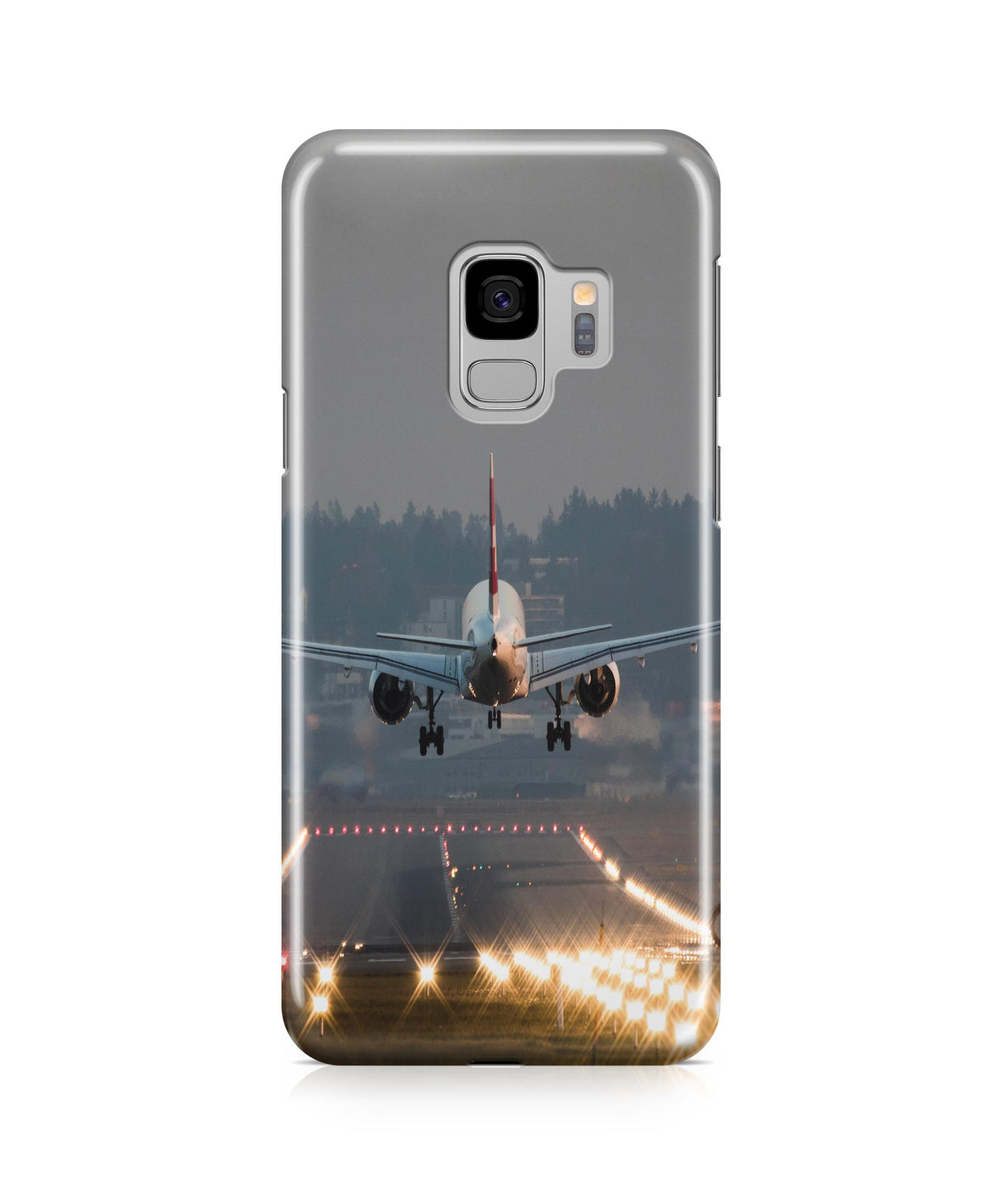 Magnificent Airplane Landing Printed Samsung J Cases