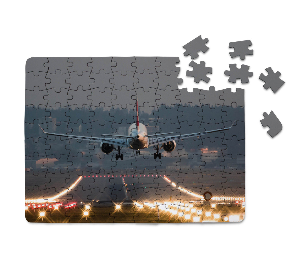 Magnificent Airplane Landing Printed Puzzles Aviation Shop 