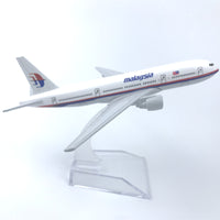 Thumbnail for Malaysia Airlines Boeing 777 Airplane Model (16CM)