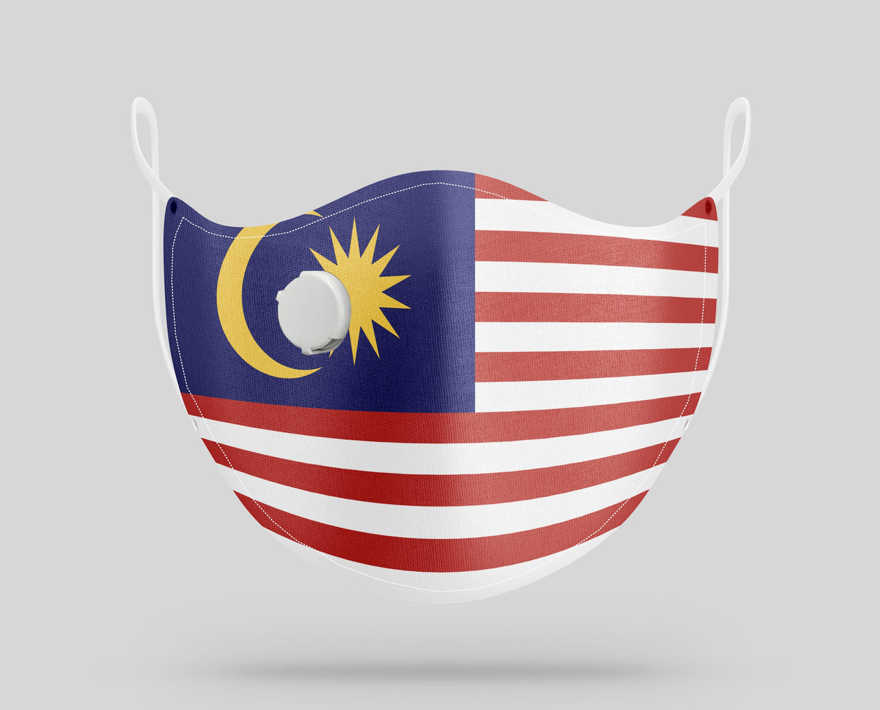 Malaysia Flag Designed Face Masks