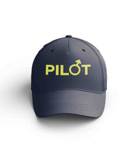 Thumbnail for Customizable Name & Male PILOT Sign Embroidered Hats