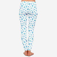 Thumbnail for Many Airplanes Designed Women Leggins