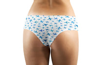 Thumbnail for Many Airplanes Designed Women Panties & Shorts