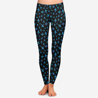 Thumbnail for Many Airplanes Black Designed Women Leggins