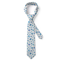 Thumbnail for Many Airplanes White Designed Ties