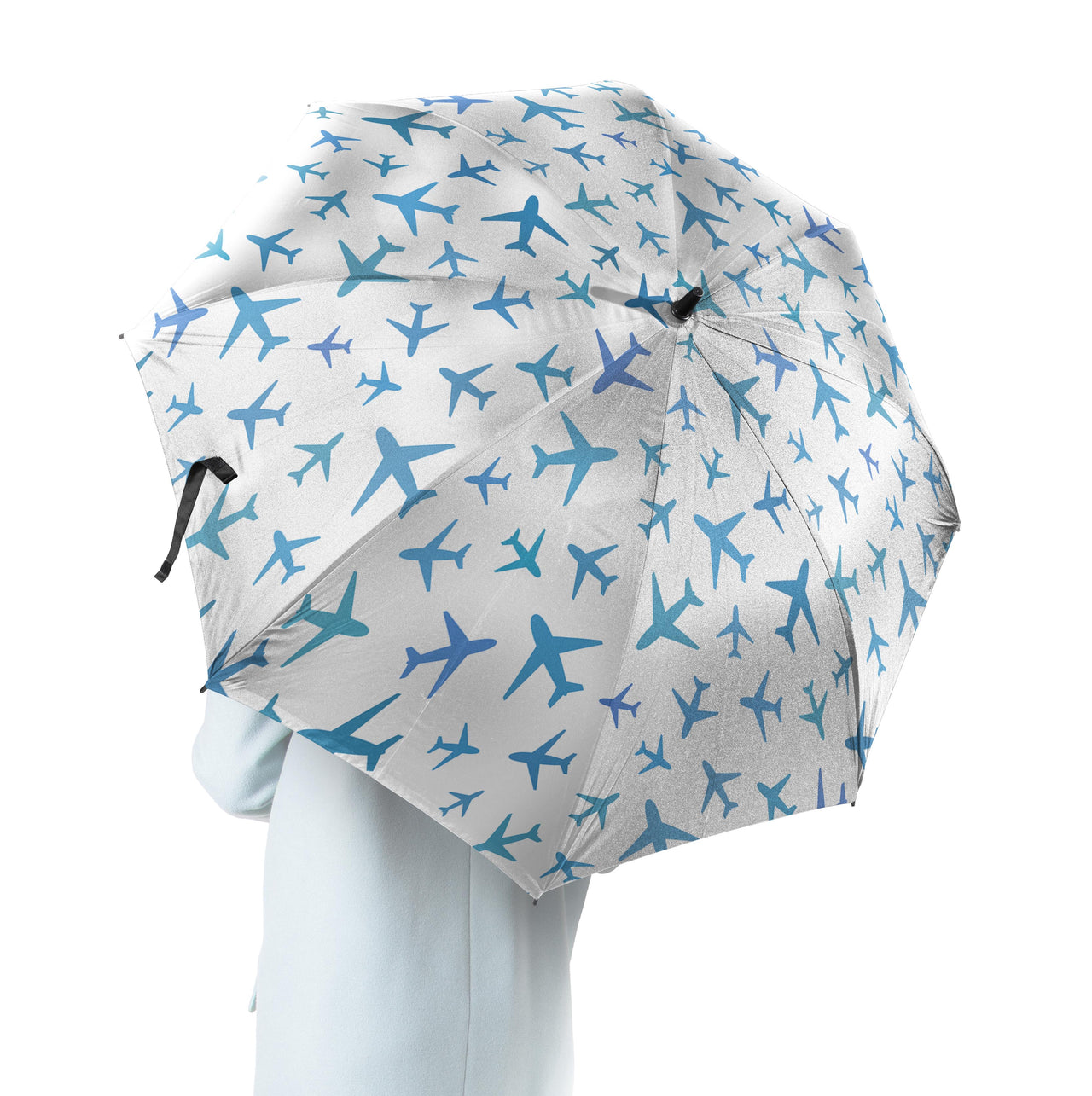 Many Airplanes Designed Umbrella