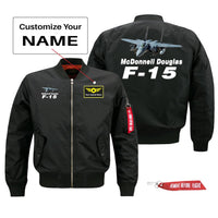 Thumbnail for McDonnell Douglas F15 Designed Pilot Jackets (Customizable)