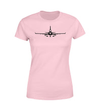 Thumbnail for McDonnell Douglas MD-11 Silhouette Designed Women T-Shirts