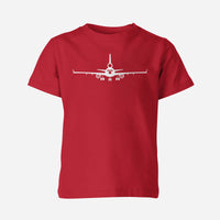 Thumbnail for McDonnell Douglas MD-11 Silhouette Designed Children T-Shirts