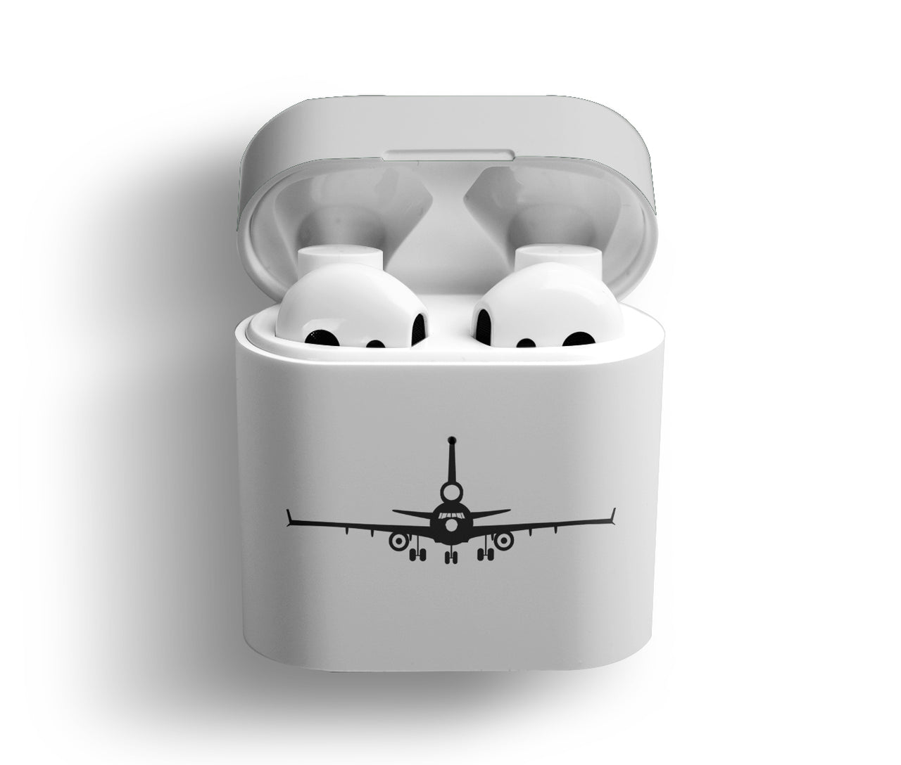 McDonnell Douglas MD-11 Silhouette Plane Designed AirPods Cases