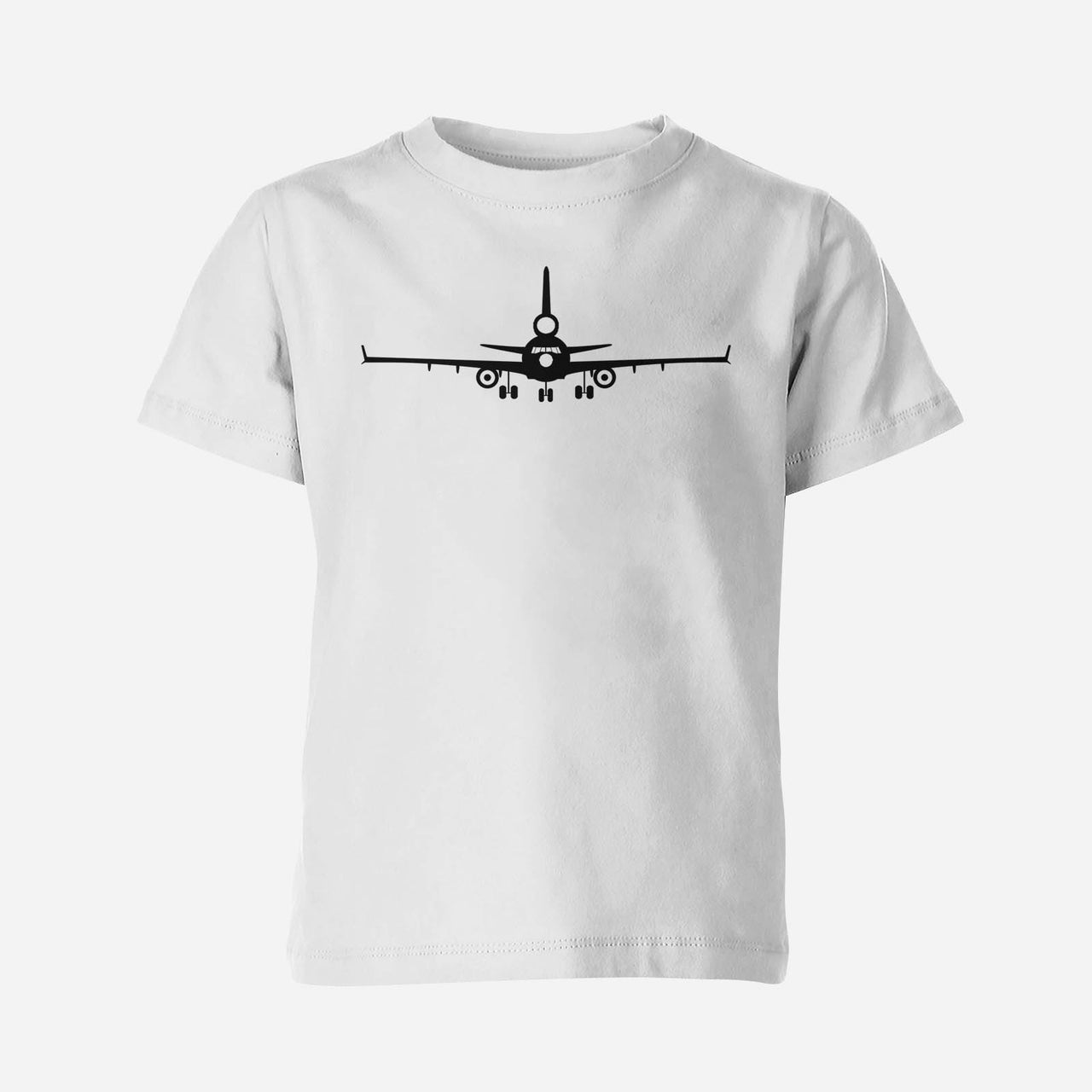 McDonnell Douglas MD-11 Silhouette Designed Children T-Shirts