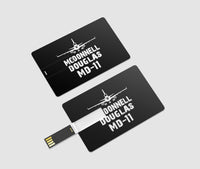 Thumbnail for McDonnell Douglas MD-11 & Plane Designed USB Cards