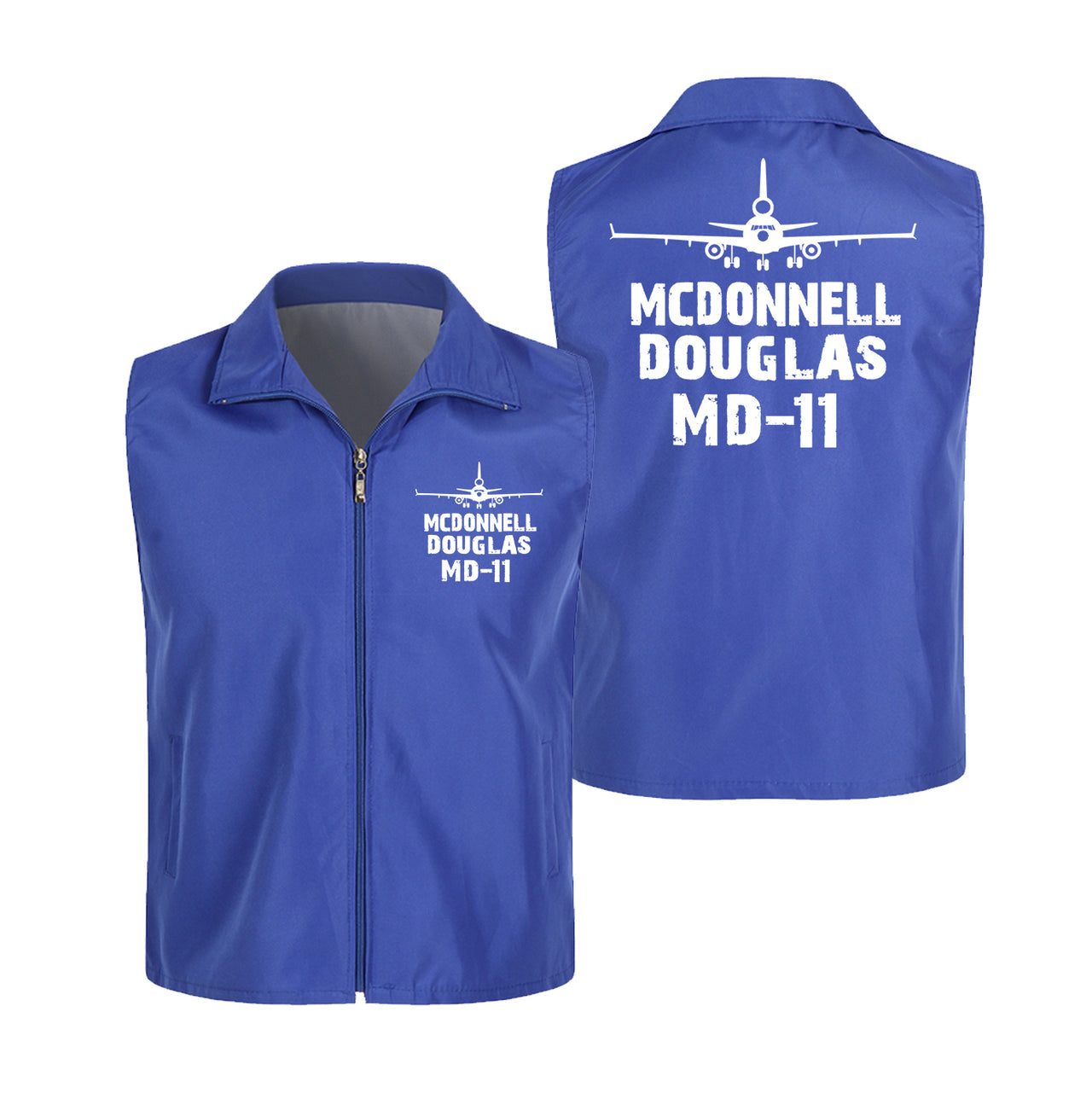 McDonnell Douglas MD-11 & Plane Designed Thin Style Vests