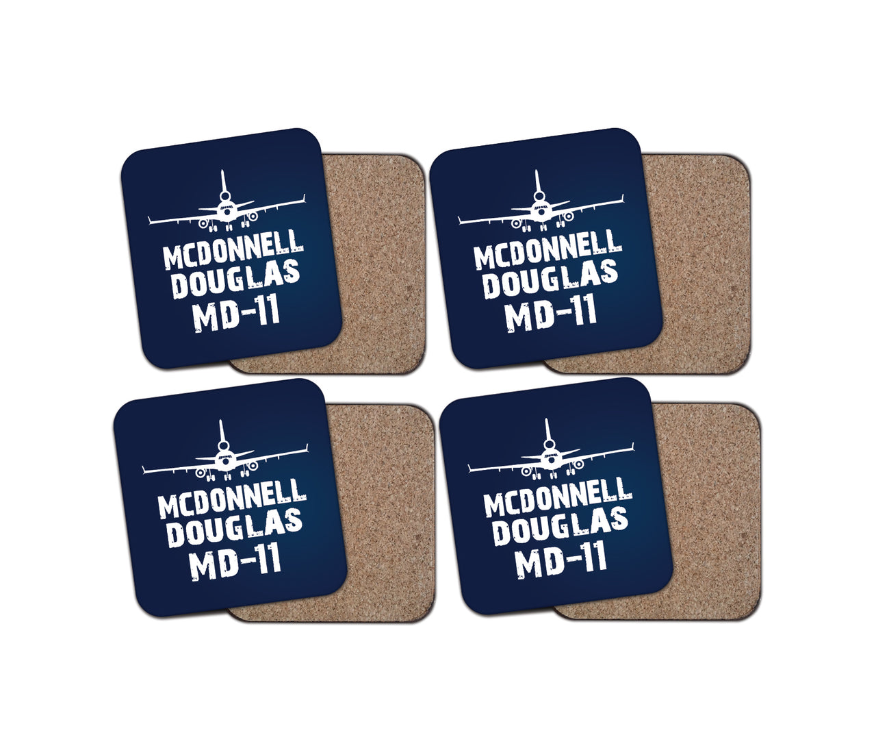 McDonnell Douglas MD-11 & Plane Designed Coasters