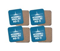 Thumbnail for McDonnell Douglas MD-11 & Plane Designed Coasters