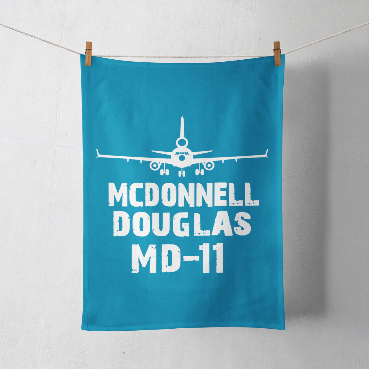 McDonnell Douglas MD-11 & Plane Designed Towels