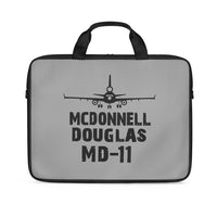 Thumbnail for McDonnell Douglas MD-11 & Plane Designed Laptop & Tablet Bags