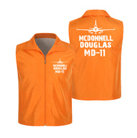 Thumbnail for McDonnell Douglas MD-11 & Plane Designed Thin Style Vests