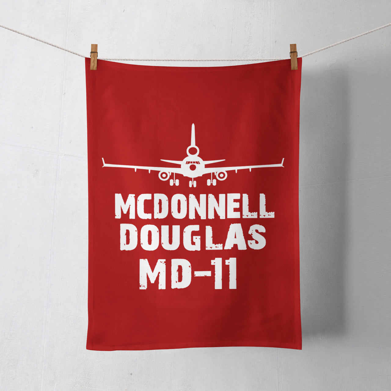 McDonnell Douglas MD-11 & Plane Designed Towels