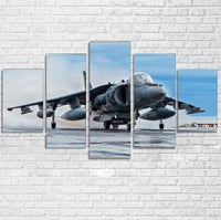 Thumbnail for McDonnell Douglas AV-8B Harrier II Printed Multiple Canvas Poster Aviation Shop 