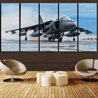 Thumbnail for McDonnell Douglas AV-8B Harrier II Printed Canvas Prints (5 Pieces) Aviation Shop 