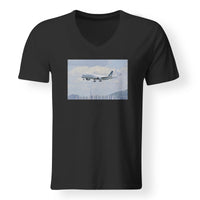 Thumbnail for Cathay Pacific Airbus A350 Designed V-Neck T-Shirts