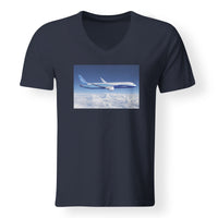 Thumbnail for Boeing 787 Dreamliner Designed V-Neck T-Shirts