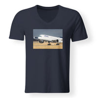 Thumbnail for Lutfhansa A350 Designed V-Neck T-Shirts
