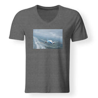 Thumbnail for Cruising Boeing 787 Designed V-Neck T-Shirts